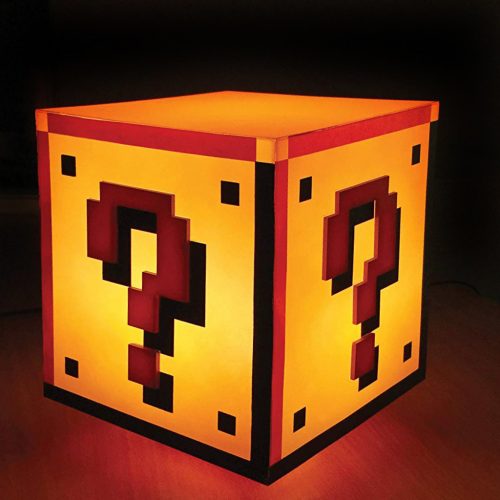Mario Question Mark Block Light