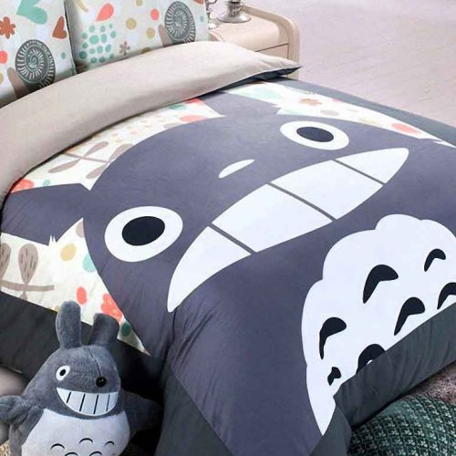 My Neighbor Totoro Bed Set Anime Studio Ghibli Bedding Totoro