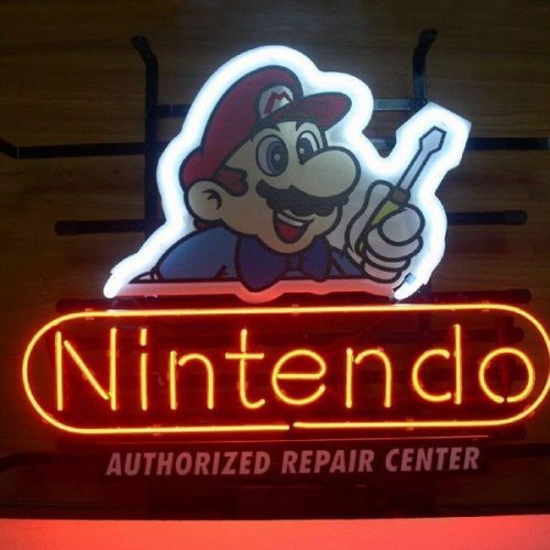 Nintendo Neon Light Sign