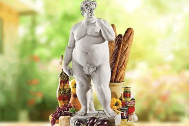Obese Statue Of David