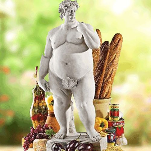Obese Statue Of David
