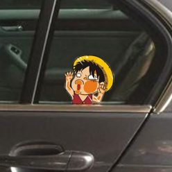 One Piece Luffy Car Decal