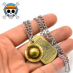 One Piece Luffy Straw Hat Necklace