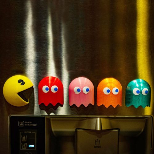 Pac Man Fridge Magnets