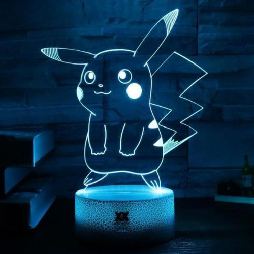 Pikachu Night Light 3D LED