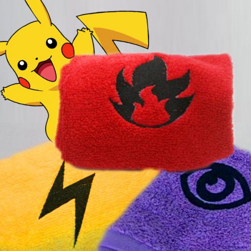 Pokemon Energy Card Towels