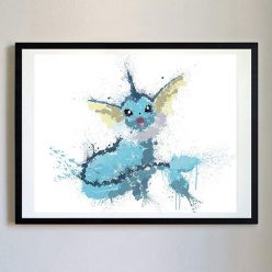 Pokemon Splatter Posters