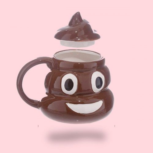 Poo Shaped Coffee Mug