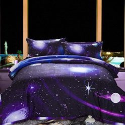 Purple Galaxy Bed Covers
