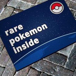 Rare Pokemon Inside Doormat
