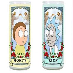 Rick and Morty Candle