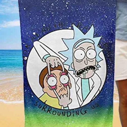 Rick and Morty Towel