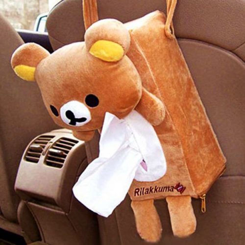 Rilakkuma Car Tissue Box Cover
