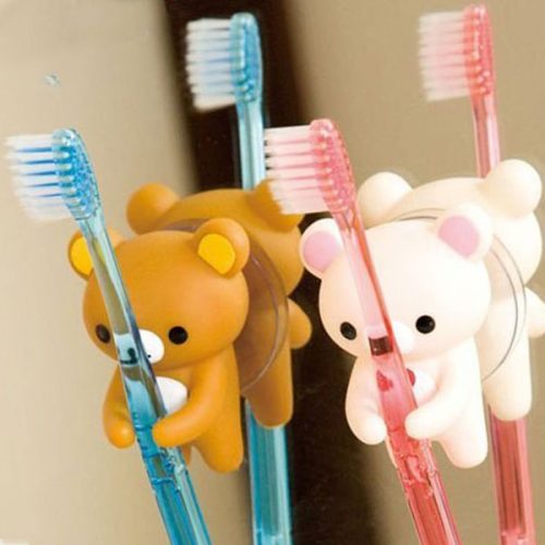 Korilakkuma and Rilakkuma Toothbrush Holder
