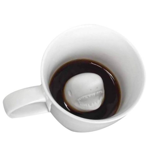 Shark Attack Coffee Cup