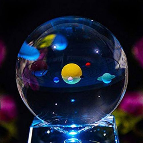 Solar System Crystal LED Ball