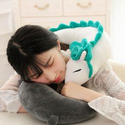 Spirited Away Haku Neck Pillow