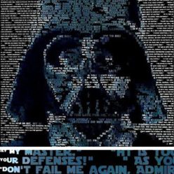 Star Wars Darth Vader Quotes Mosaic