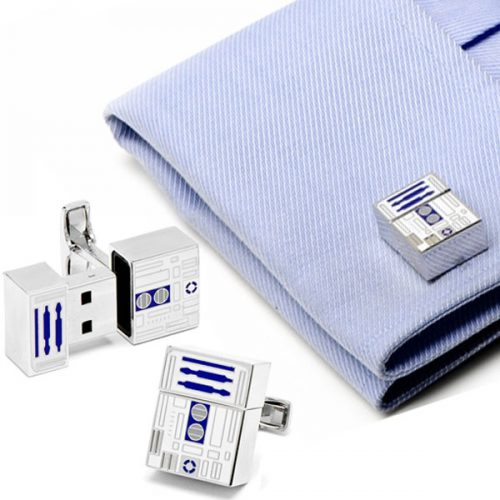 Star Wars R2D2 Usb Cufflinks