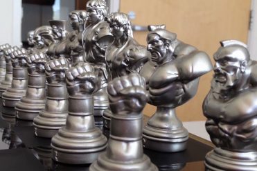 Street Fighter Chess Set