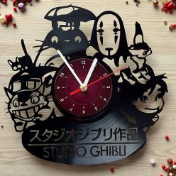 Studio Ghibli Vinyl Record Wall Clock
