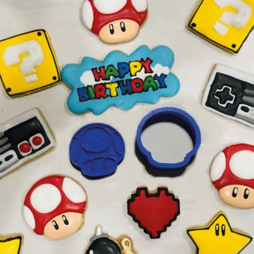 Super Mario Cookie Cutters