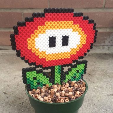 Super Mario Fire Flower Plant