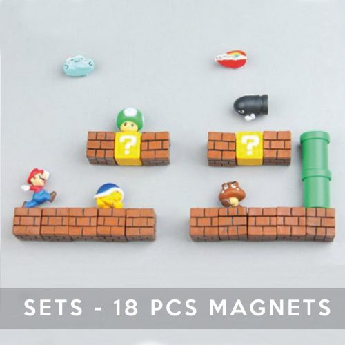 Super Mario Refrigerator Magnets