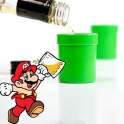 Super Mario Warp Pipe Shot Glasses