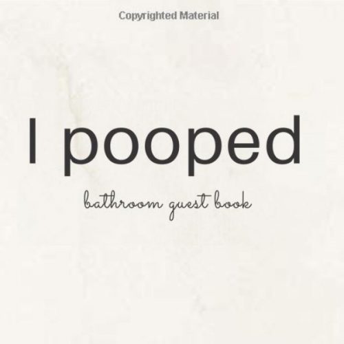 The Bathroom Guest Book