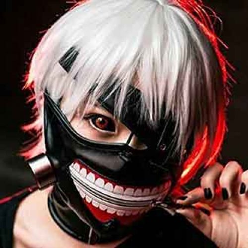 Tokyo Ghoul Cosplay Face