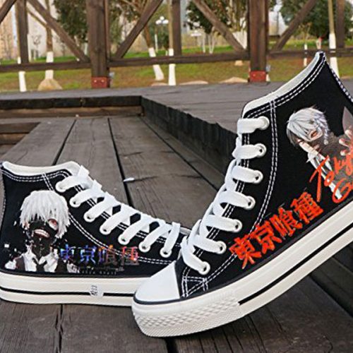 Vans Custom Painted Full Metal Alchemist Anime Slip On Shoes Size US 9  Womens | eBay