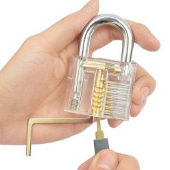 Transparent Practice Padlock