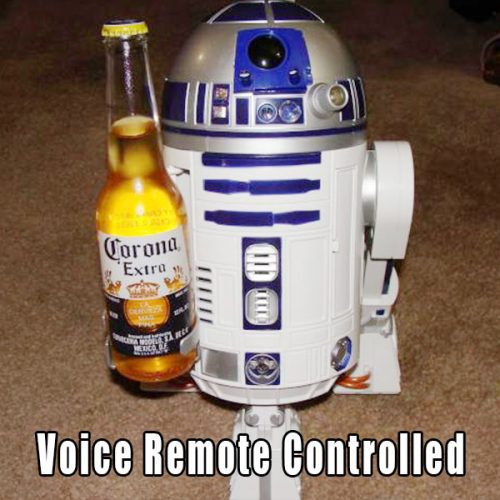 Voice Remote Controlled R2-D2