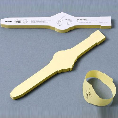 Wrist Watch Post It Notes