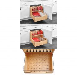Adjustable Pull-Out Container Organizer