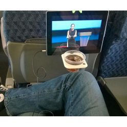 Airplane Cup and Tablet Hook