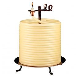 Coiled Wax Candle