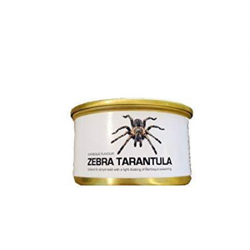 Edible Dehydrated Zebra Tarantulas