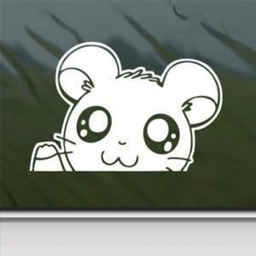 Hamtaro Car Window Decal