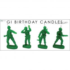 Army Men Candles