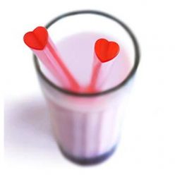 Heart Shaped Straws