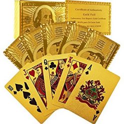 Gold Playing Cards