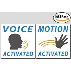 Voice and Motion Activated Prank Stickers