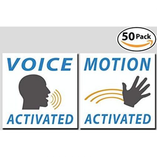 Voice and Motion Activated Prank Stickers