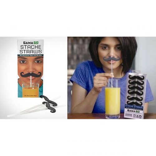 Stache Straws