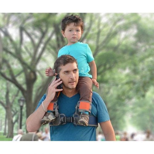 Baby Saddle Shoulder Strap System