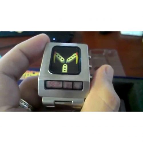 Back Future Flux Capacitor Watch