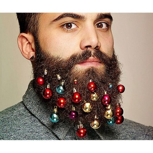 Beard Christmas Ornaments