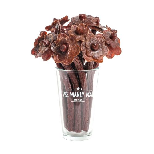 Beef Jerky Flower Bouquet